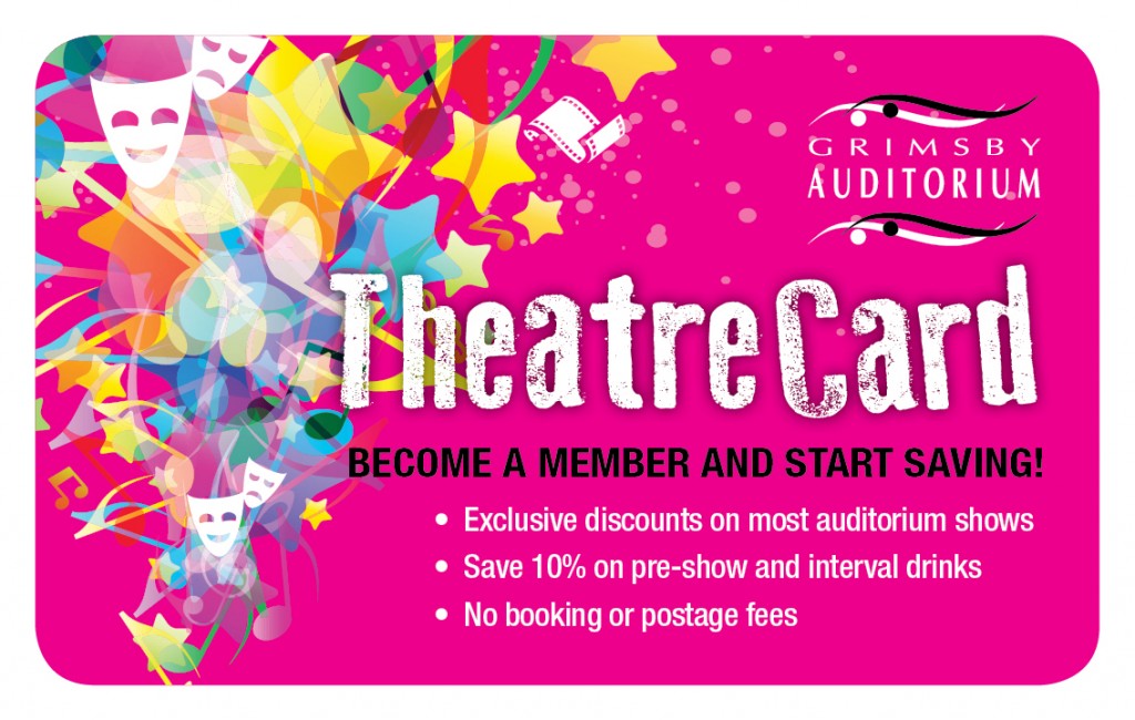 theatre card Grimsby Auditorium Grimsby Auditorium